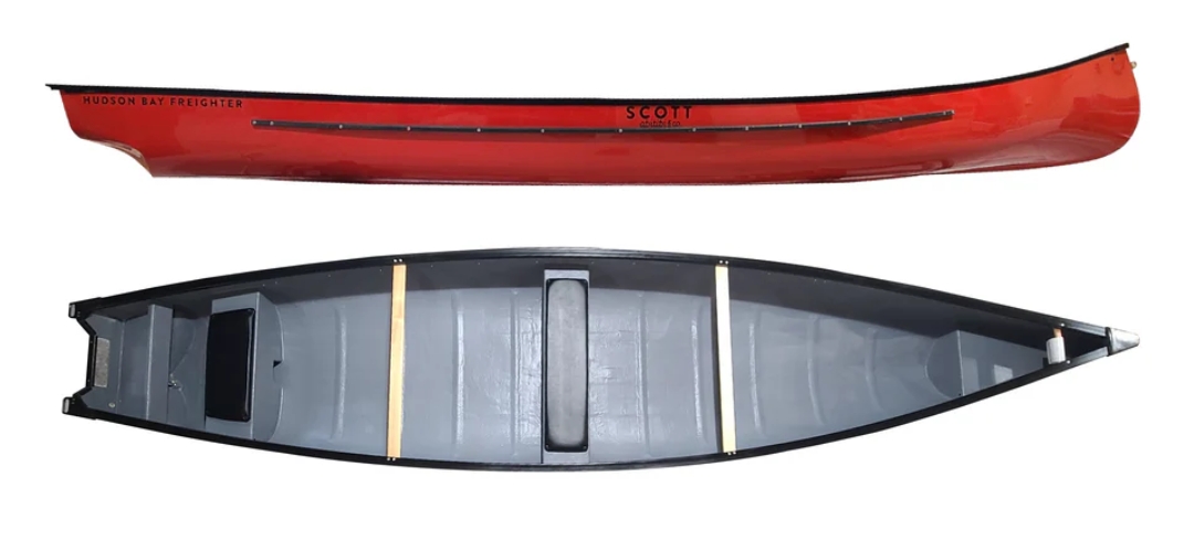 Hudson Bay 21' - Fibre de verre - SCO-HUD-21-FV-PBV-NR - Canots Scott